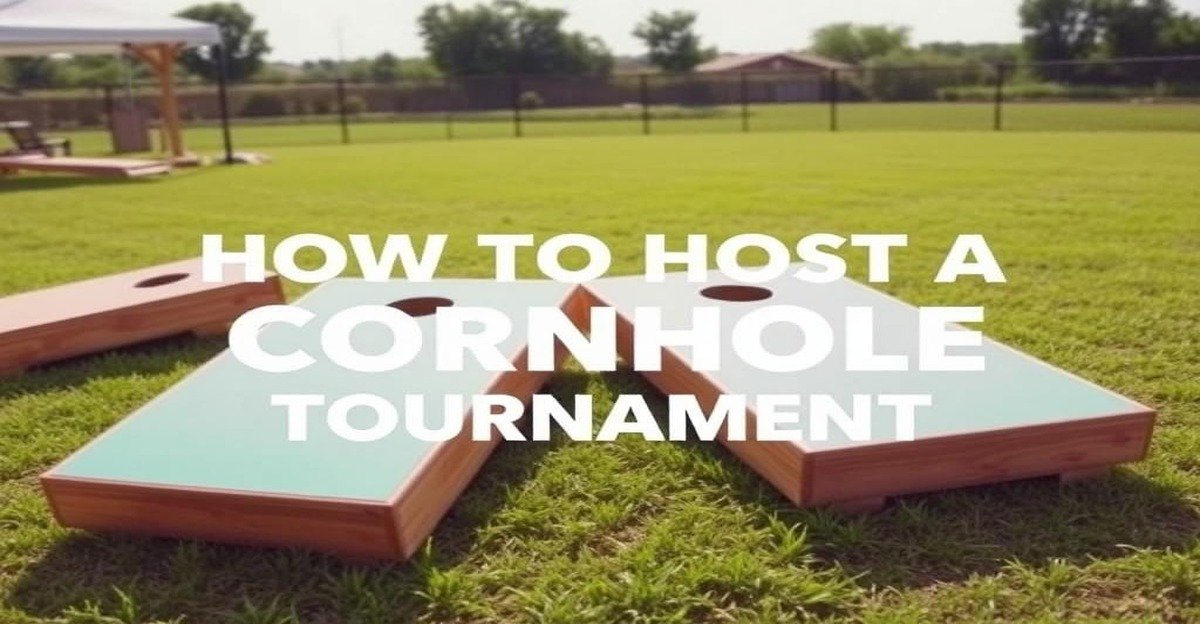 host a cornhole tournament